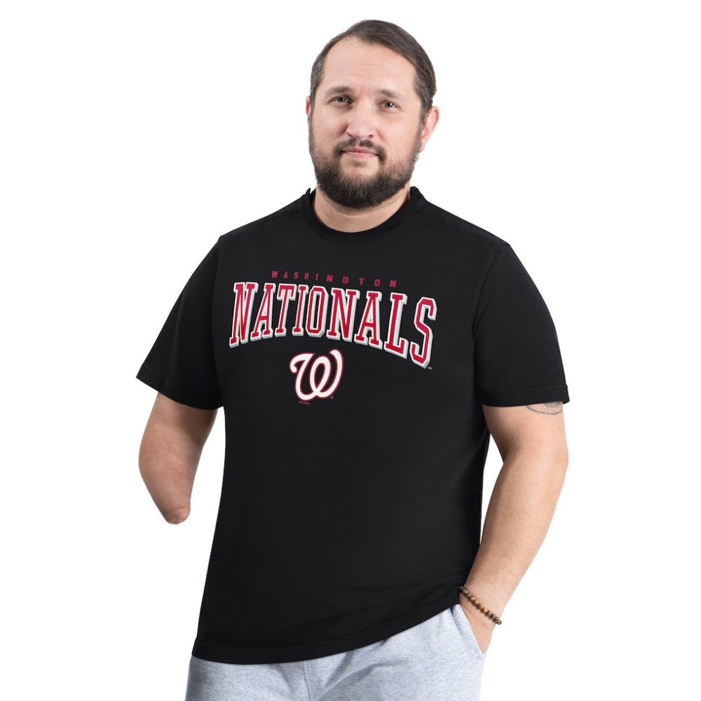 MLB Washington Nationals G-III Sports by Carl Banks Adaptive Classic Team Spirit T-Shirt