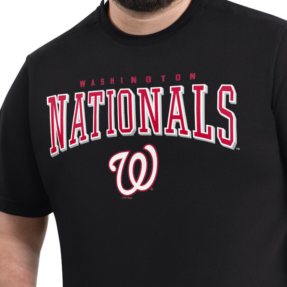 MLB Washington Nationals G-III Sports by Carl Banks Adaptive Classic Team Spirit T-Shirt