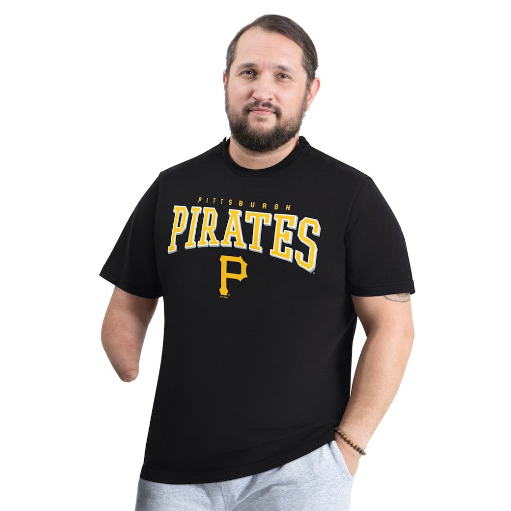MLB Pittsburgh Pirates G-III Sports by Carl Banks Adaptive Classic Team Spirit T-Shirt
