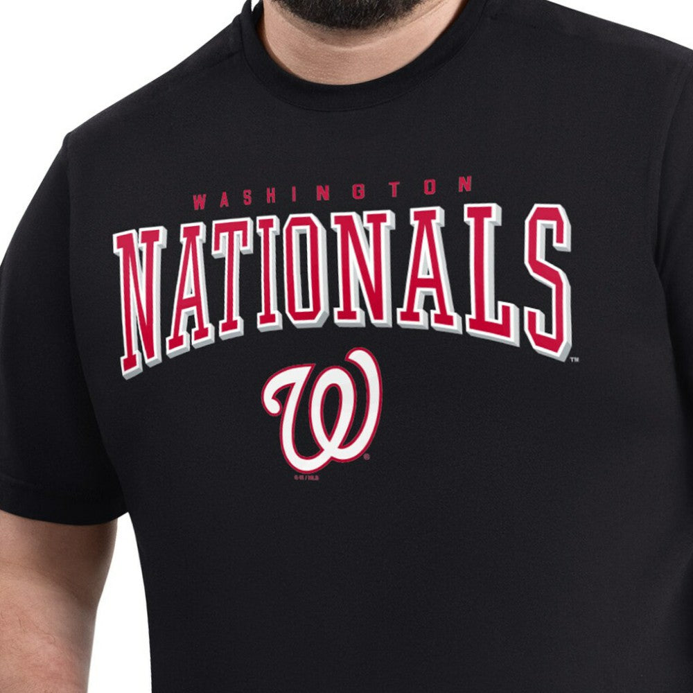 MLB Washington Nationals G-III Sports by Carl Banks Adaptive Classic Team Spirit T-Shirt