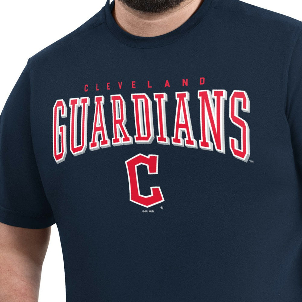 MLB Cleveland Guardians G-III Sports by Carl Banks Adaptive Classic Team Spirit T-Shirt