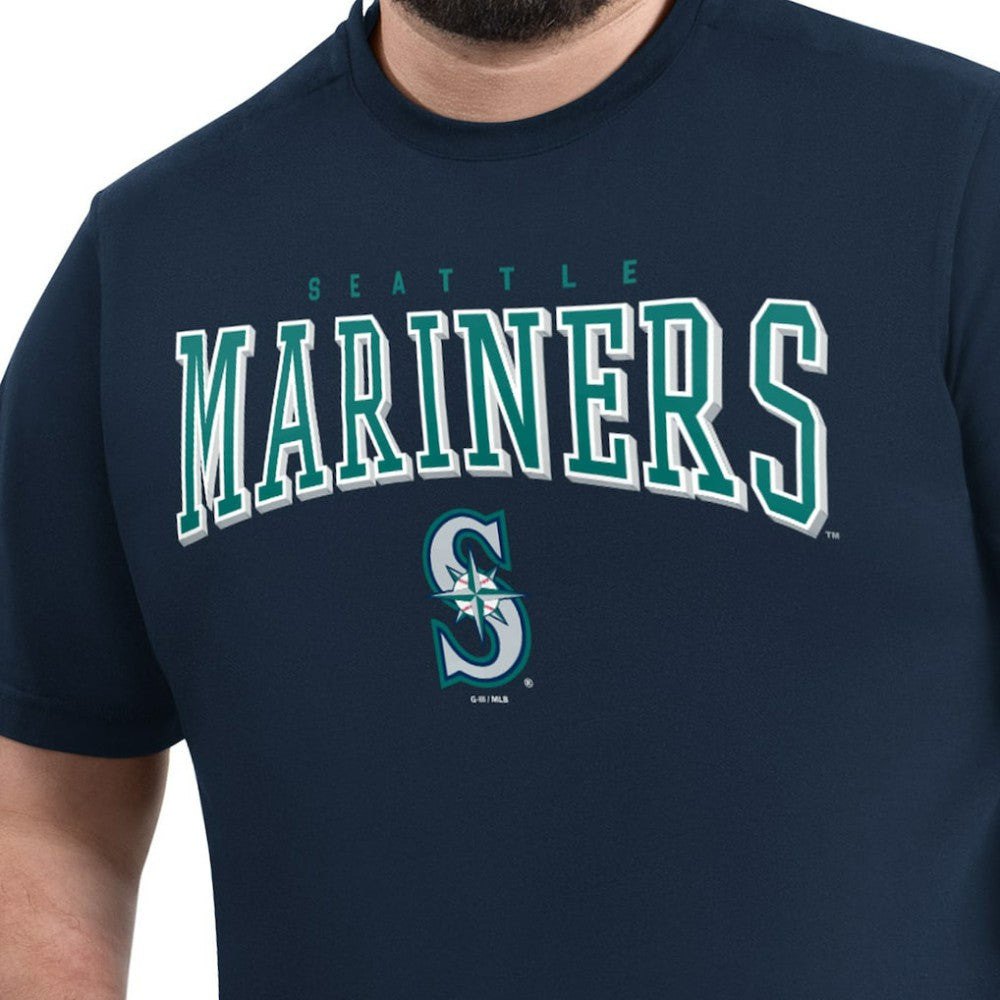MLB Seattle Mariners G-III Sports by Carl Banks Adaptive Classic Team Spirit T-Shirt
