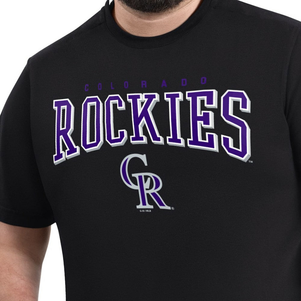 MLB Colorado Rockies G-III Sports by Carl Banks Adaptive Classic Team Spirit T-Shirt