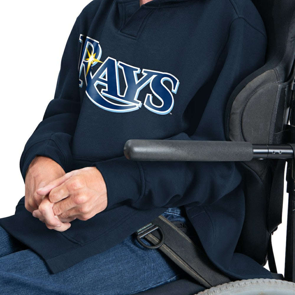 MLB Tampa Bay Rays G-III Sports by Carl Banks Adaptive Lockup Fleece Hoodie