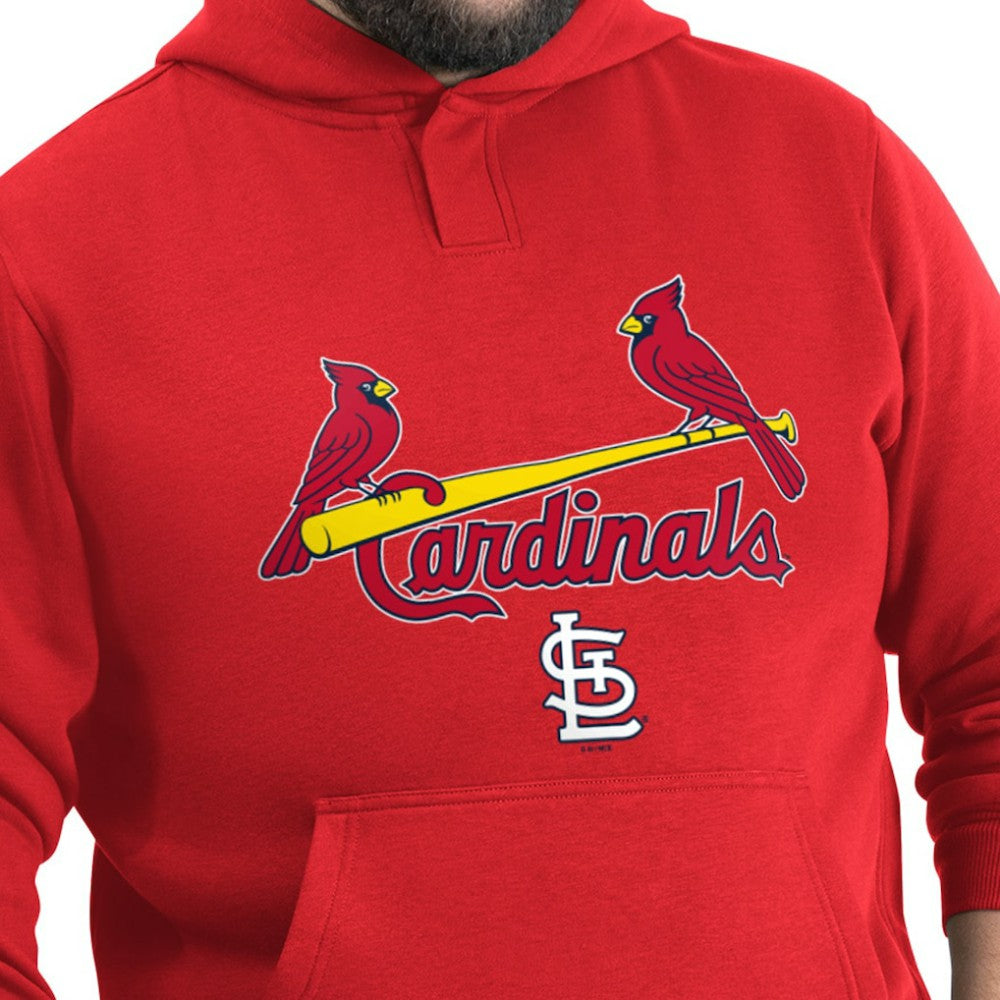 MLB St. Louis Cardinals G-III Sports by Carl Banks Adaptive Lockup Fleece Hoodie