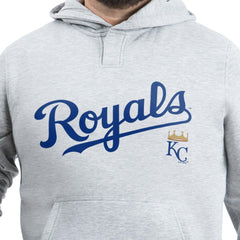 MLB Kansas City Royals G-III Sports by Carl Banks Adaptive Lockup Fleece Hoodie