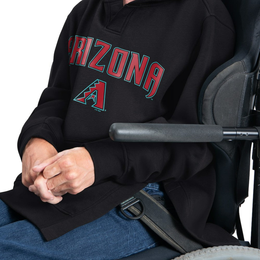 MLB Arizona Diamondbacks G-III Sports by Carl Banks Adaptive Lockup Fleece Hoodie