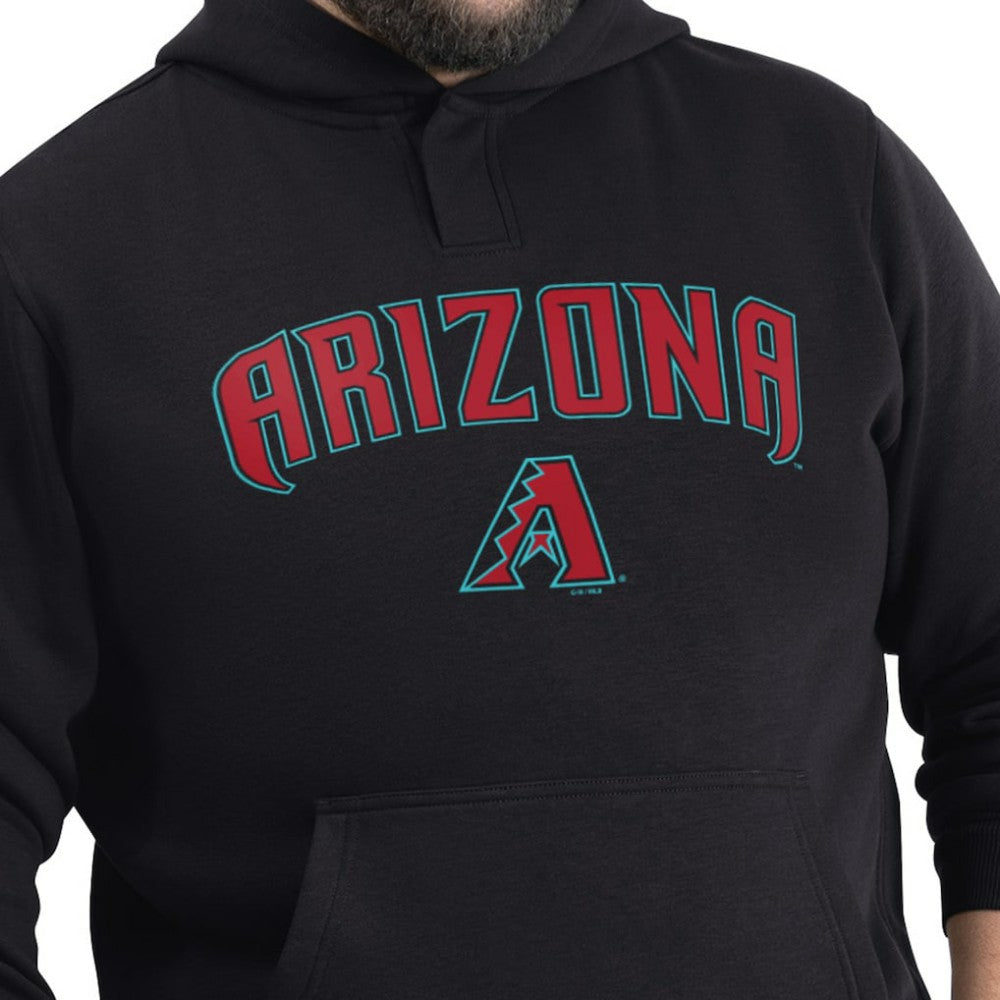 MLB Arizona Diamondbacks G-III Sports by Carl Banks Adaptive Lockup Fleece Hoodie