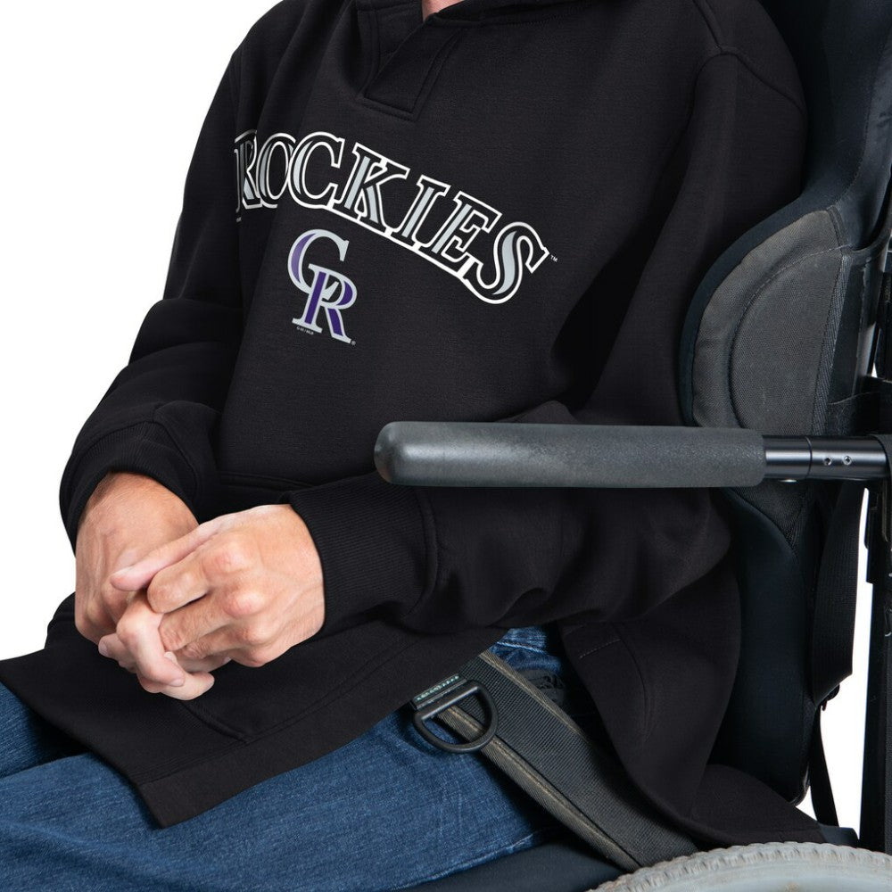 MLB Colorado Rockies G-III Sports by Carl Banks Adaptive Lockup Fleece Hoodie