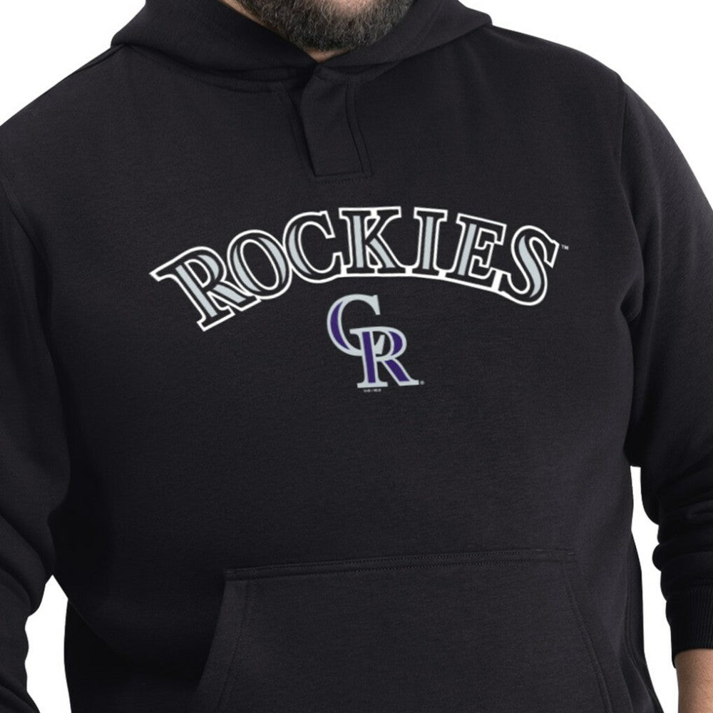 MLB Colorado Rockies G-III Sports by Carl Banks Adaptive Lockup Fleece Hoodie