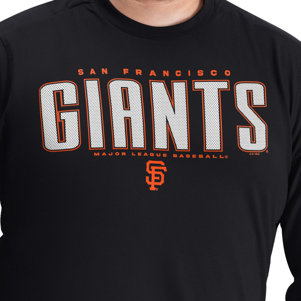 MLB San Francisco Giants G-III Sports by Carl Banks Adaptive Long Sleeve T-Shirt