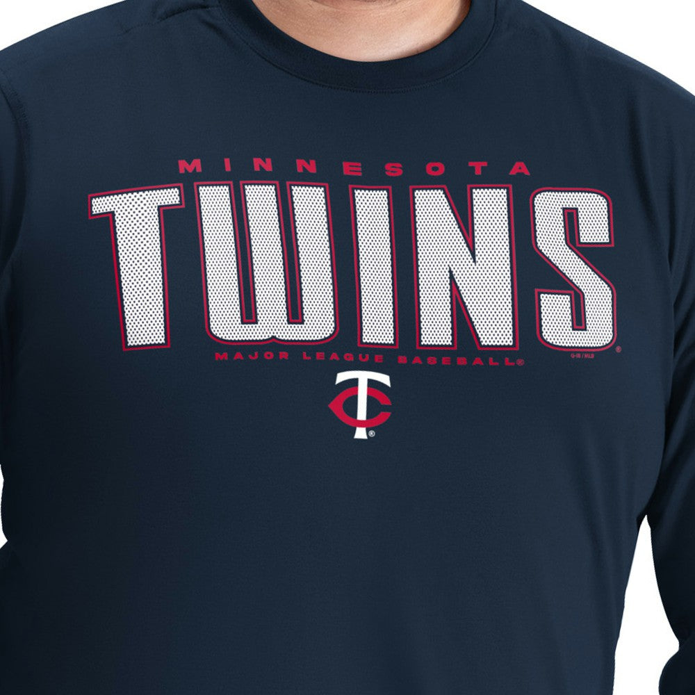 MLB Minnesota Twins G-III Sports by Carl Banks Adaptive Long Sleeve T-Shirt