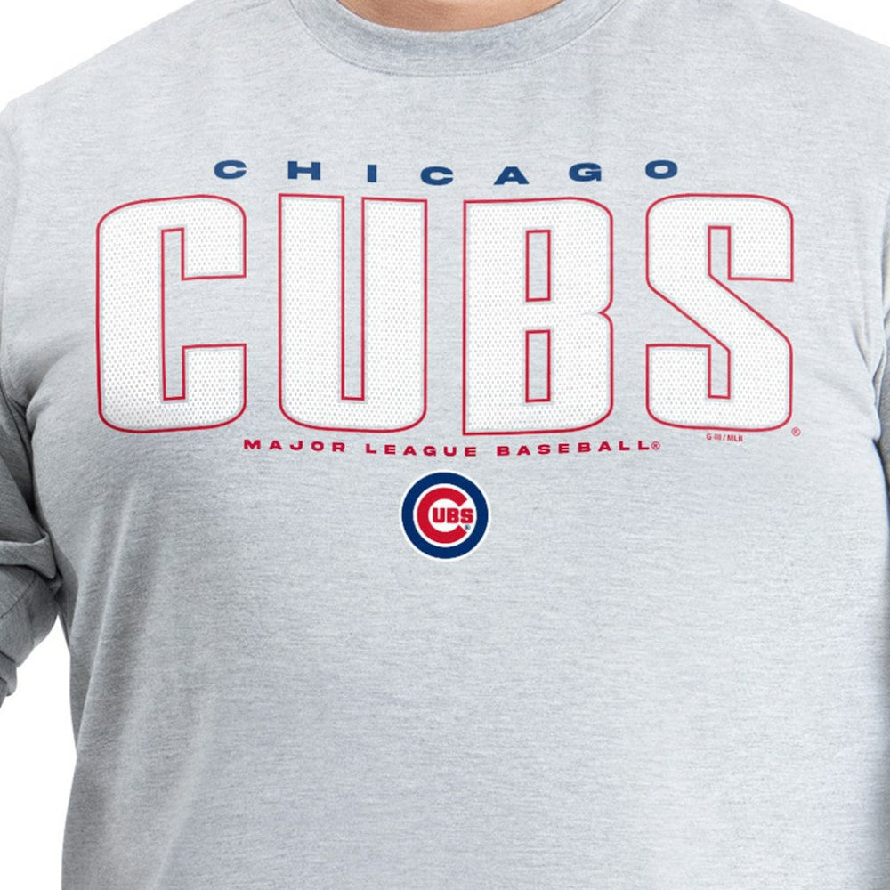 MLB Chicago Cubs G-III Sports by Carl Banks Adaptive Long Sleeve T-Shirt