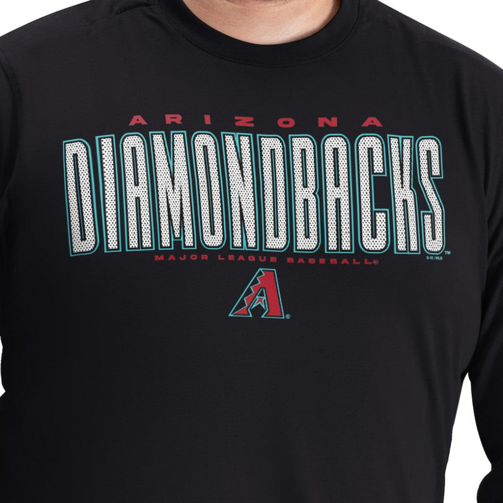 MLB Arizona Diamondbacks G-III Sports by Carl Banks Adaptive Long Sleeve T-Shirt