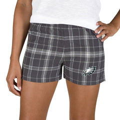 Concepts Sport Women's Ultimate Flannel Shorts - Philadelphia Eagles