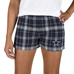 Concepts Sport Women's Ultimate Flannel Shorts - Dallas Cowboys