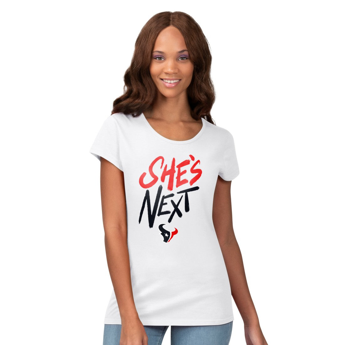 G-III 4Her by Carl Banks Women's She's Next Endzone T-Shirt - Houston Texans