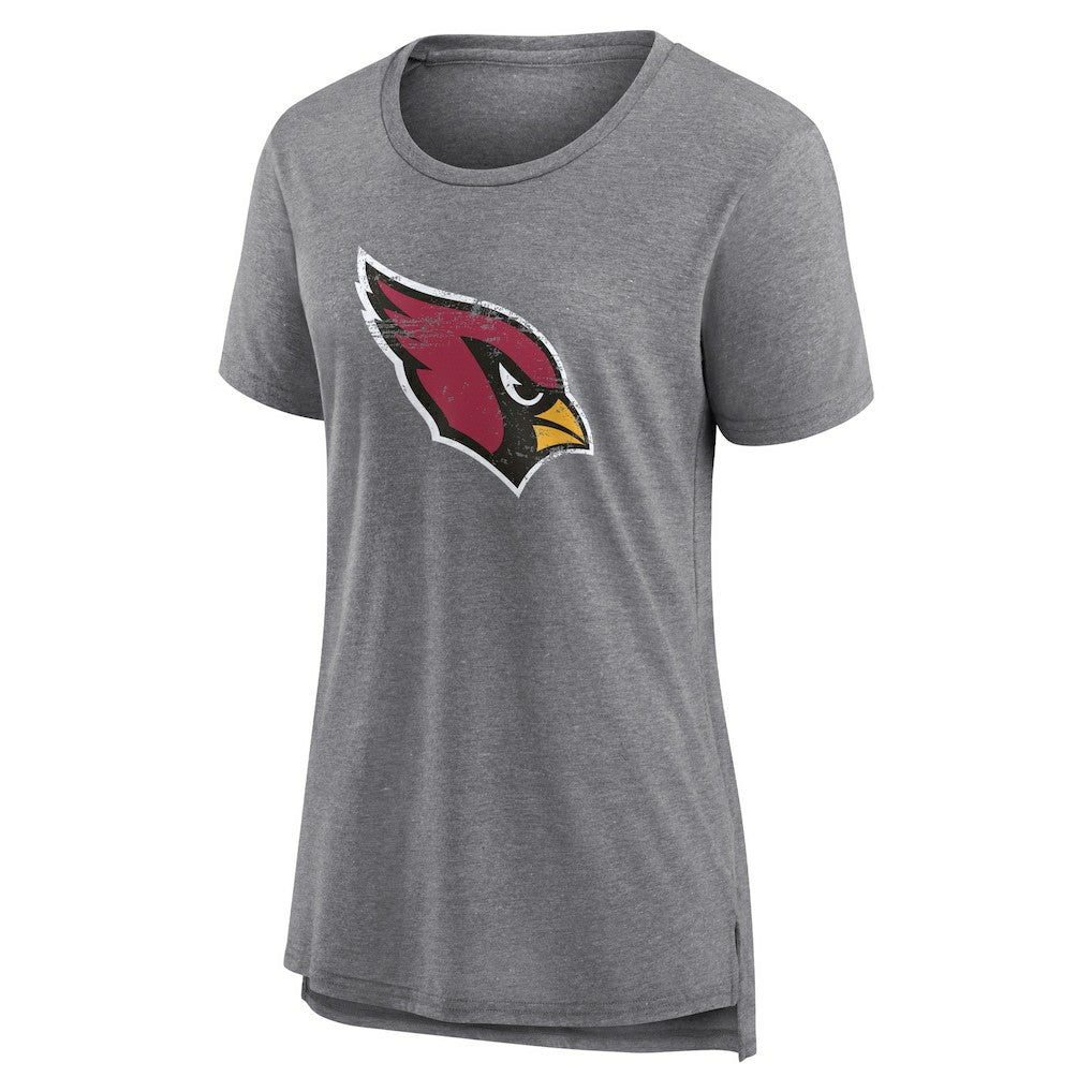 Women's Heritage Custom Name & Number Tri-Blend T-Shirt - Arizona Cardinals