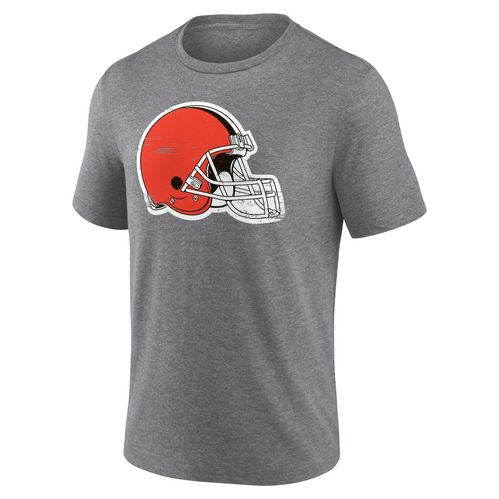 Heritage Custom Name & Number Tri-Blend T-Shirt - Cleveland Browns