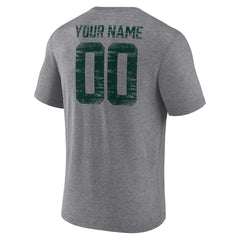 Heritage Custom Name & Number Tri-Blend T-Shirt - Green Bay Packers