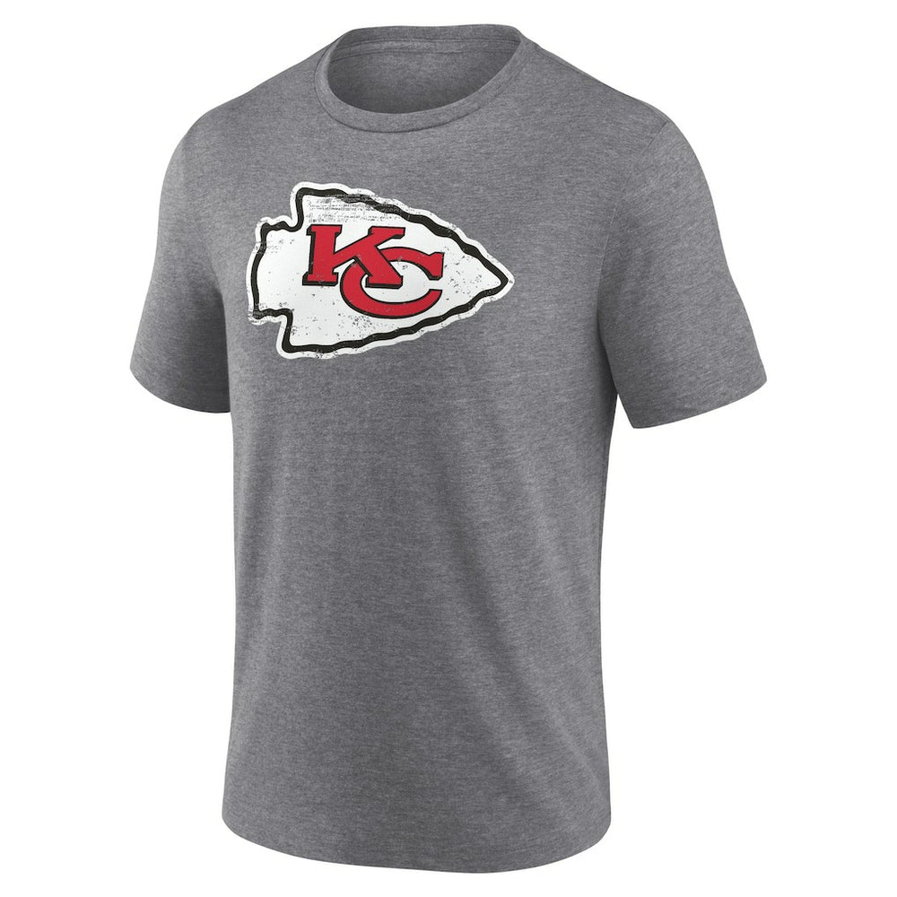 Heritage Custom Name & Number Tri-Blend T-Shirt - Kansas City Chiefs
