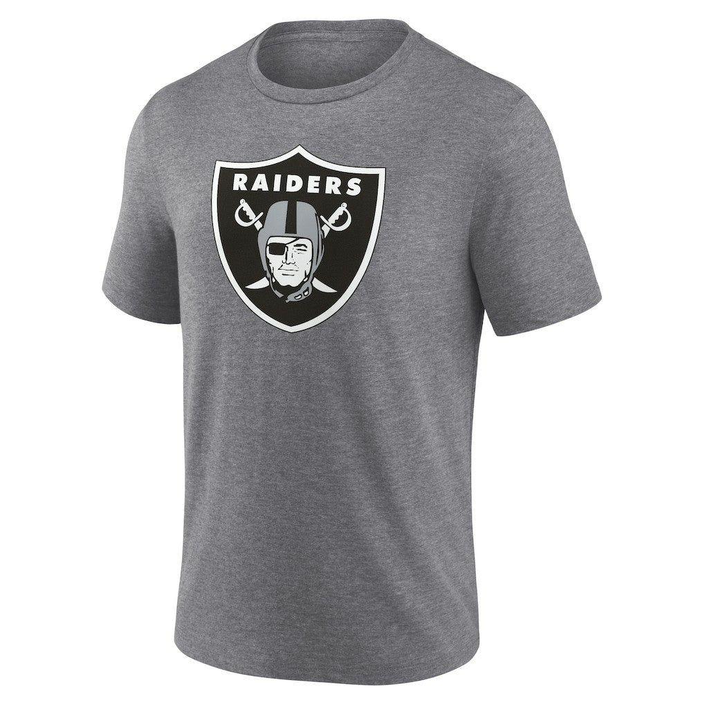 Heritage Custom Name & Number Tri-Blend T-Shirt - Las Vegas Raiders