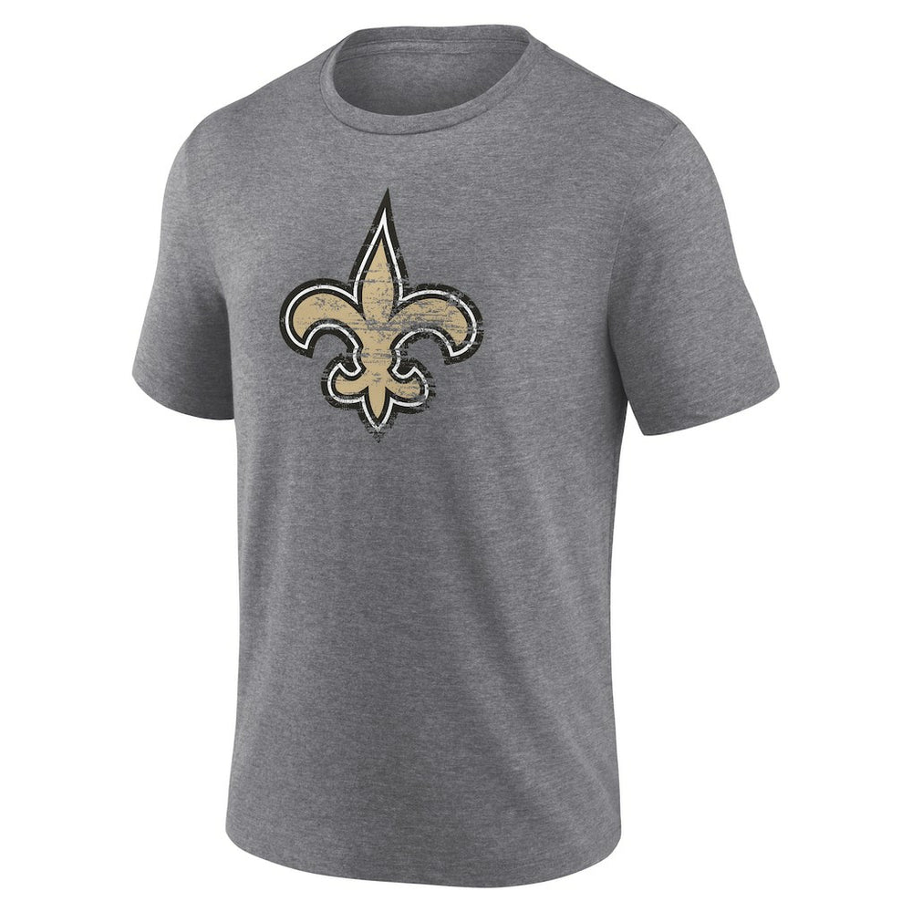 Heritage Custom Name & Number Tri-Blend T-Shirt - New Orleans Saints
