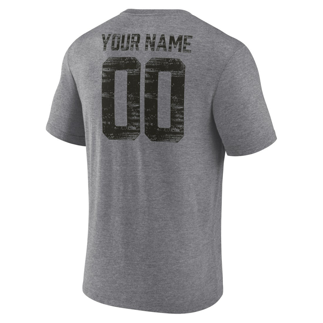Heritage Custom Name & Number Tri-Blend T-Shirt - Tampa Bay Buccaneers