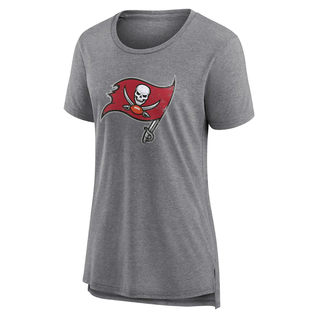 Women's Heritage Custom Name & Number Tri-Blend T-Shirt - Tampa Bay Buccaneers