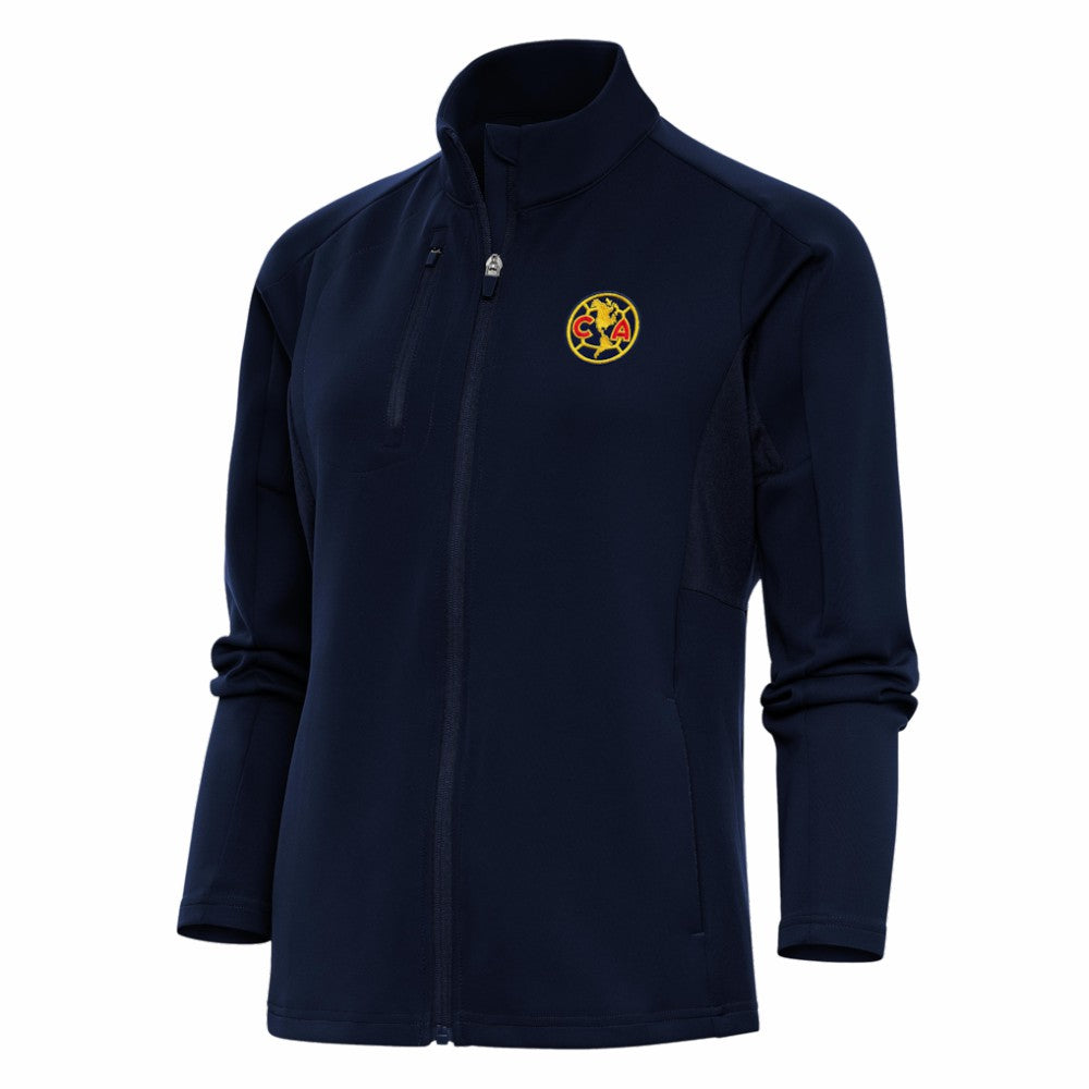 Club America Antigua Women's Genesis Full-Zip Jacket -  Navy
