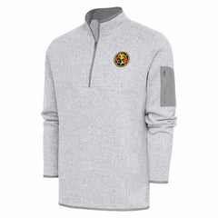 Club America Antigua Elevate Quarter-Zip Pullover -  Heather Gray