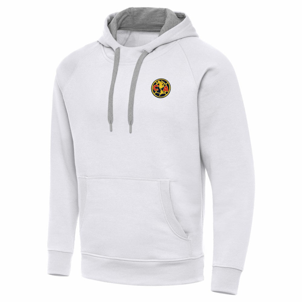 Club America Antigua Takeover Pullover Hoodie -  White