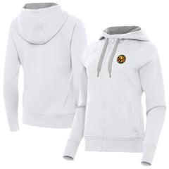 Club America Antigua Women's Takeover Full-Zip Hoodie -  White