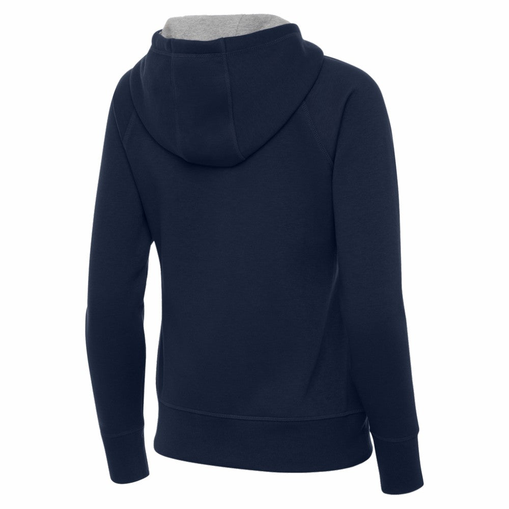 Club America Antigua Women's Takeover Full-Zip Hoodie -  Navy
