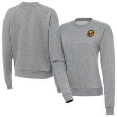 Club America Antigua Women's Takeover Pullover Sweatshirt -  Heather Gray