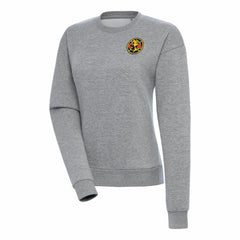 Club America Antigua Women's Takeover Pullover Sweatshirt -  Heather Gray