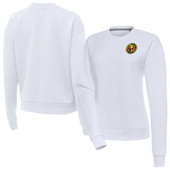 Club America Antigua Women's Takeover Pullover Sweatshirt -  White