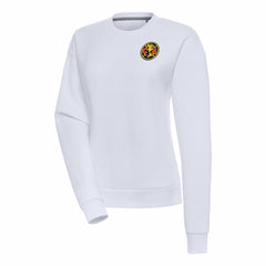 Club America Antigua Women's Takeover Pullover Sweatshirt -  White