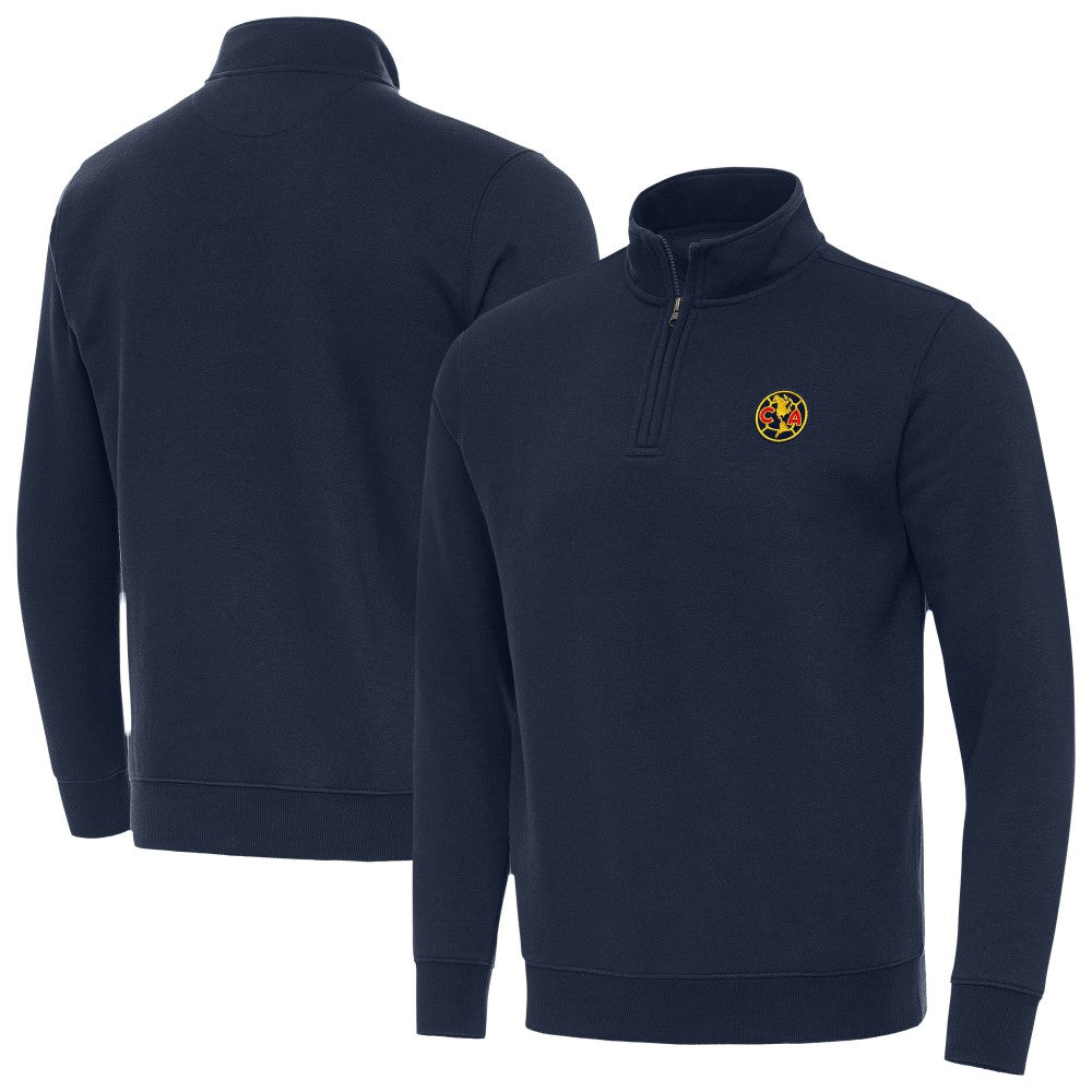 Club America Antigua Landslide Quarter-Zip Pullover -  Navy