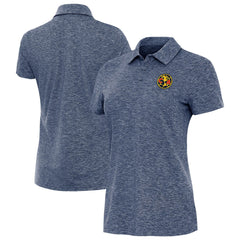 Club America Antigua Women's Triple Shot Polo -  Heather Navy