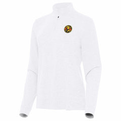 Club America Antigua Women's Master Quarter-Zip Pullover -  White