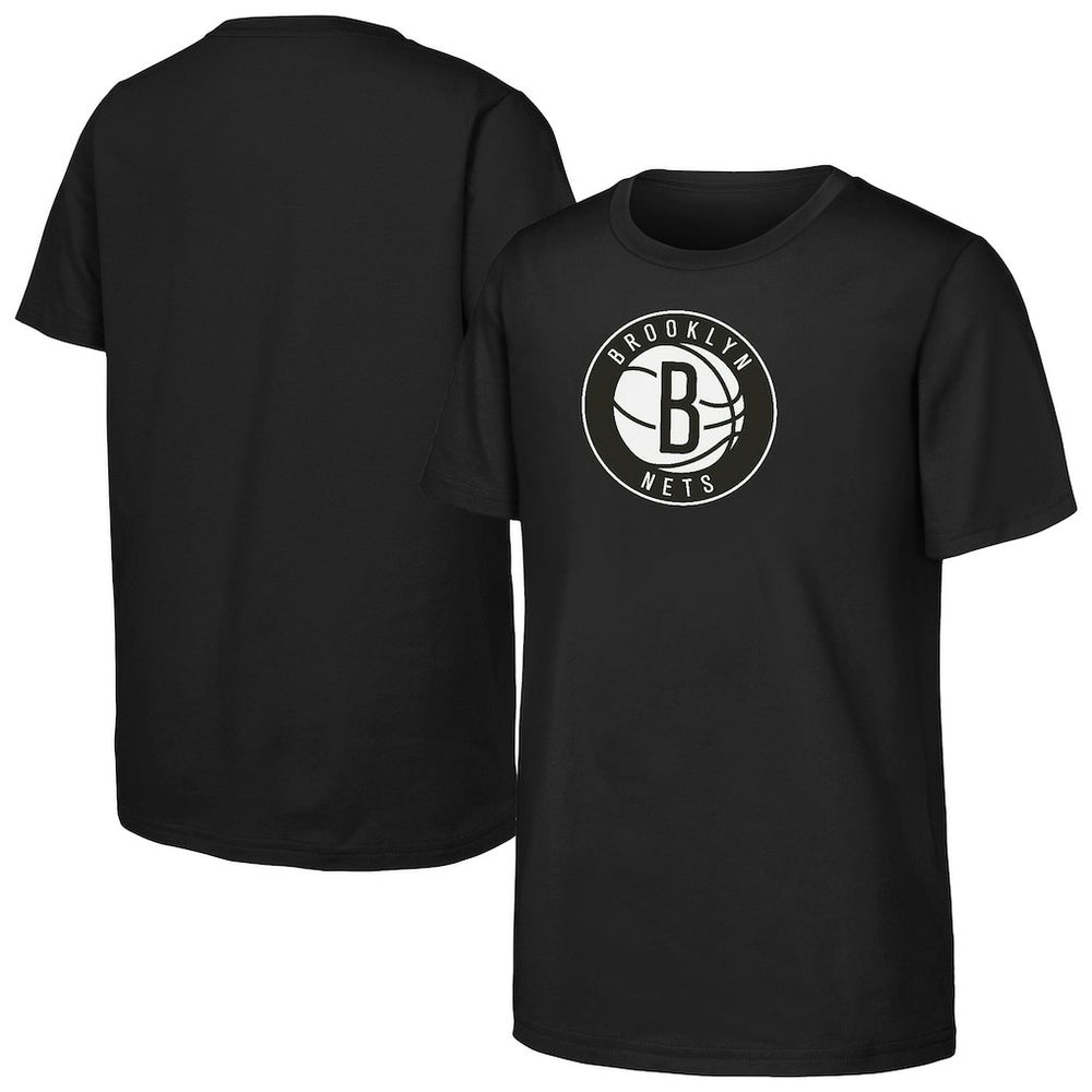NBA Brooklyn Nets Outerstuff Youth Primary Logo T-Shirt