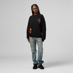 NHL Black Philadelphia Flyers Mitchell & Ness Women's Vintage Crewneck Sweatshirt