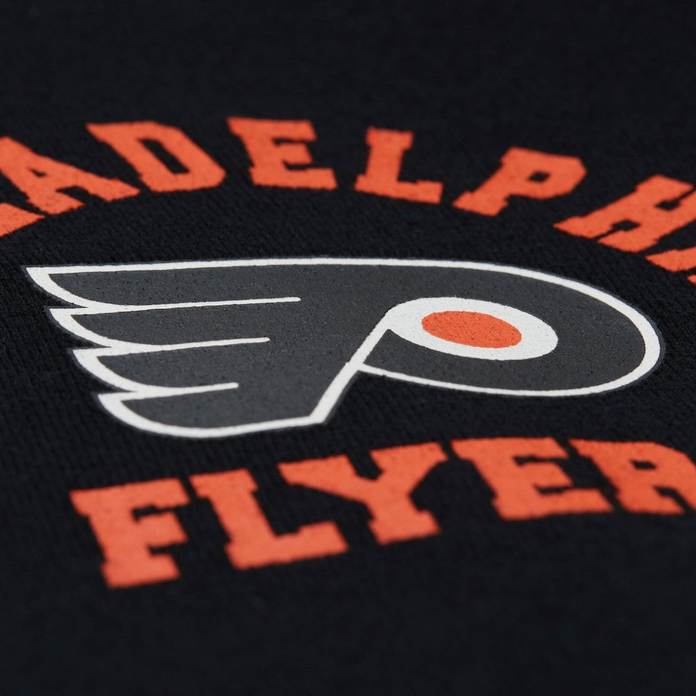NHL Black Philadelphia Flyers Mitchell & Ness Women's Vintage Crewneck Sweatshirt
