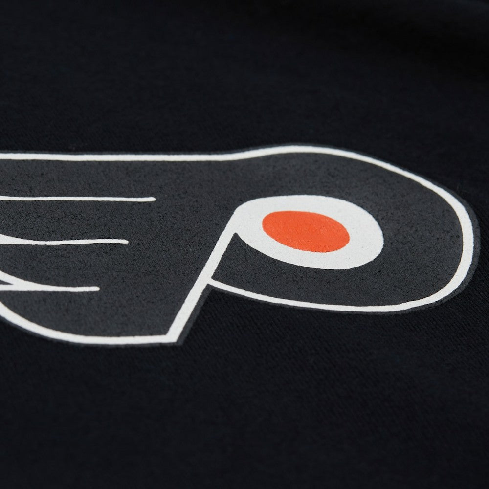 NHL Black Philadelphia Flyers Mitchell & Ness Women's Vintage Crewneck Sweatshirt