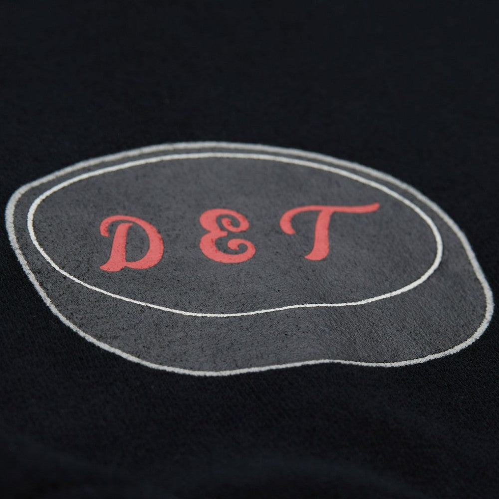 NHL Black Detroit Red Wings Mitchell & Ness Women's Vintage Crewneck Sweatshirt