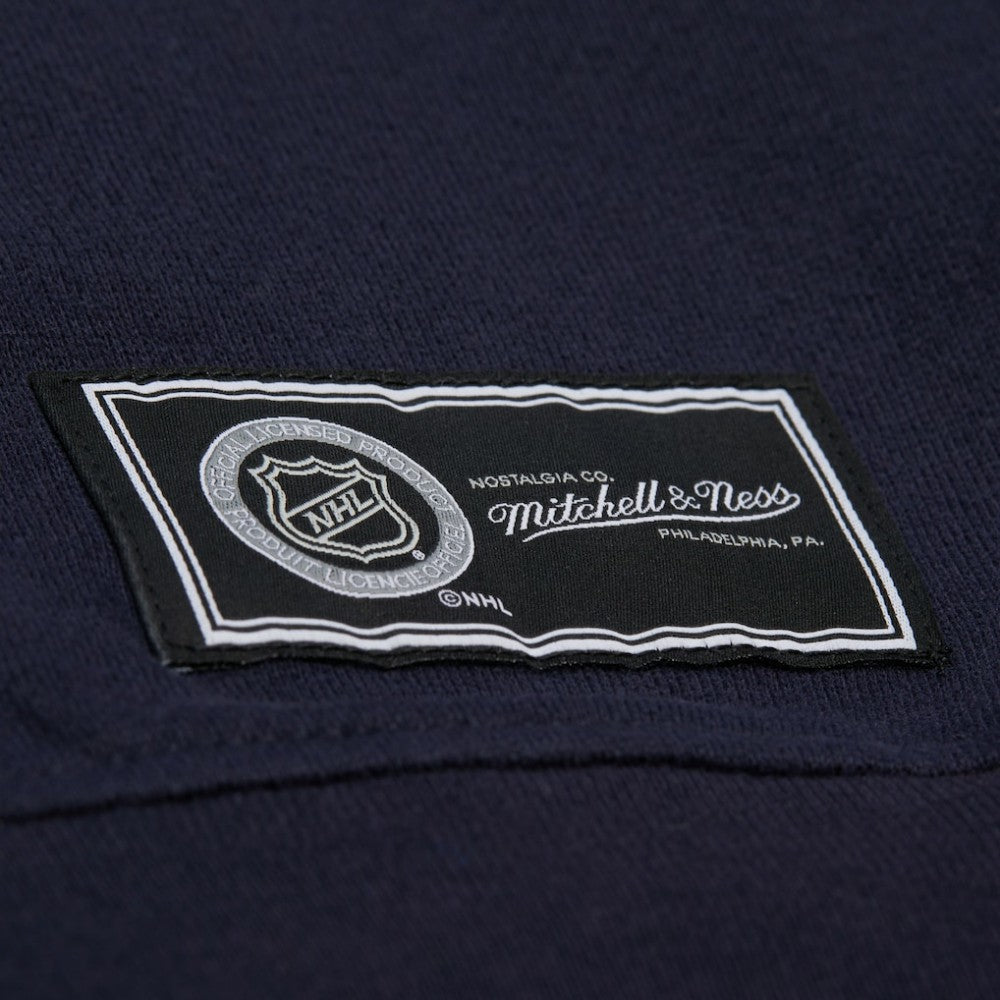 NHL Deep Sea Blue Seattle Kraken Mitchell & Ness Women's Vintage Crewneck Sweatshirt