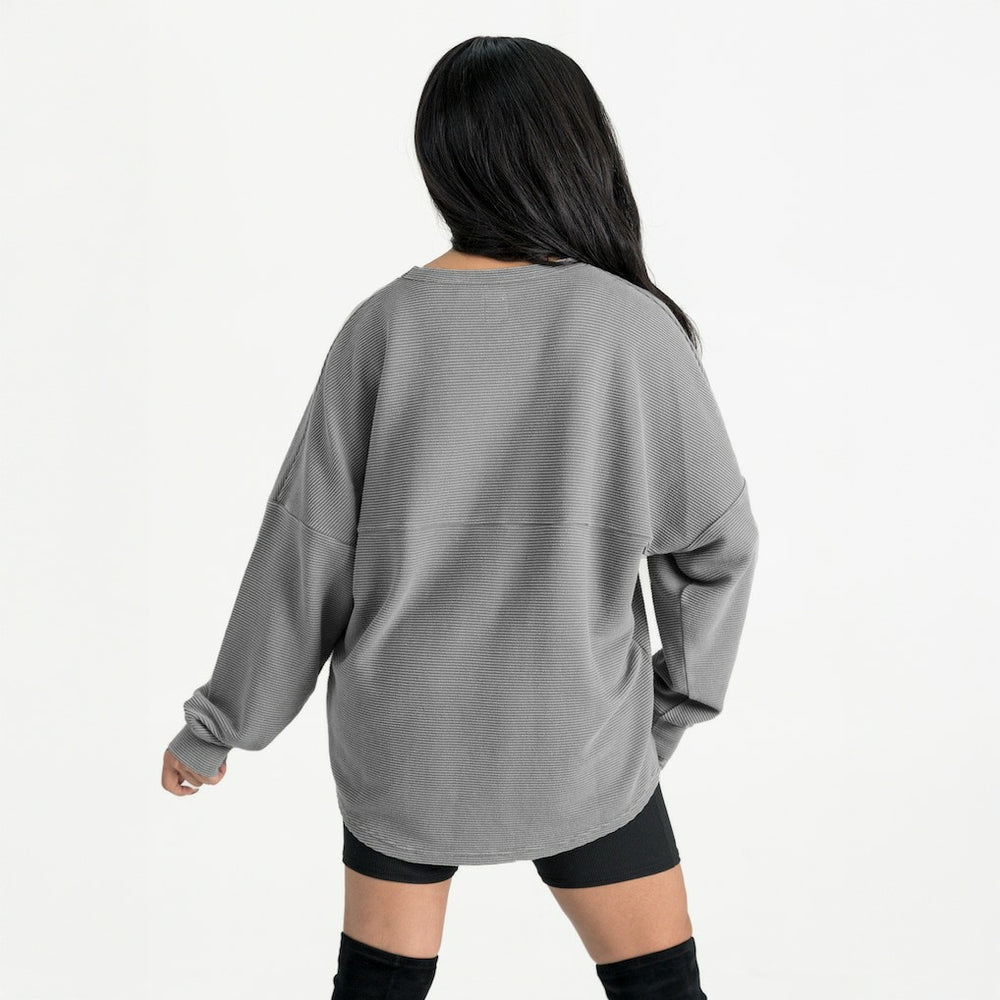 Gameday Couture Women's Oversized Pure Motion Corded Sweatshirt - Seattle Seahawks