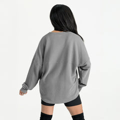 Gameday Couture Women's Oversized Pure Motion Corded Sweatshirt - Tampa Bay Buccaneers