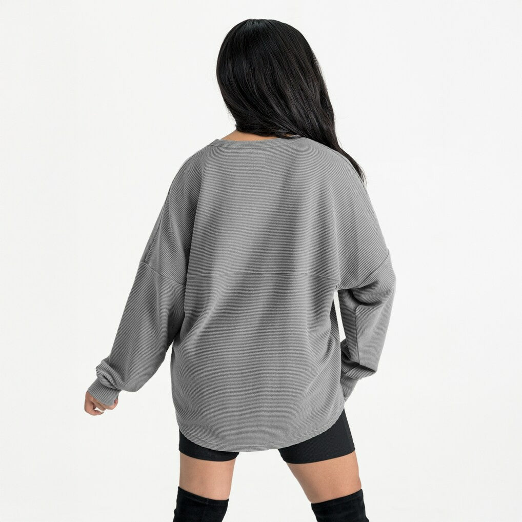 Gameday Couture Women's Oversized Pure Motion Corded Sweatshirt - Dallas Cowboys
